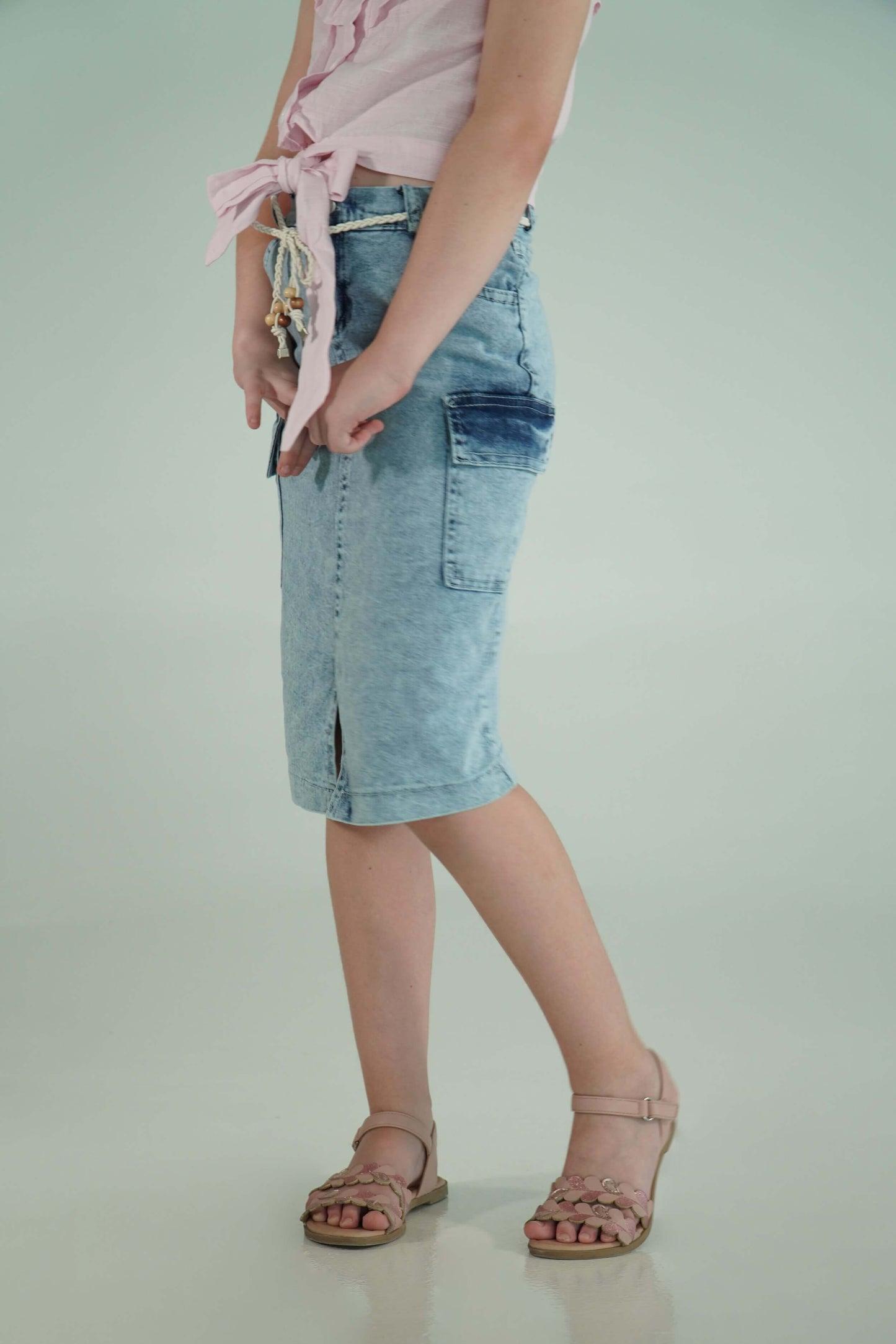 Freedom Denim Skirt