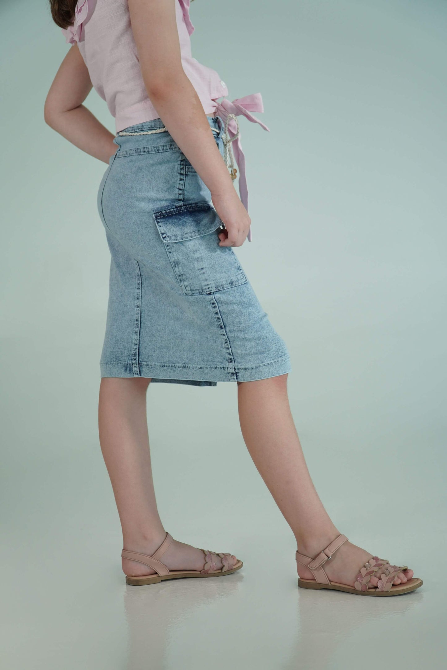 Freedom Denim Skirt