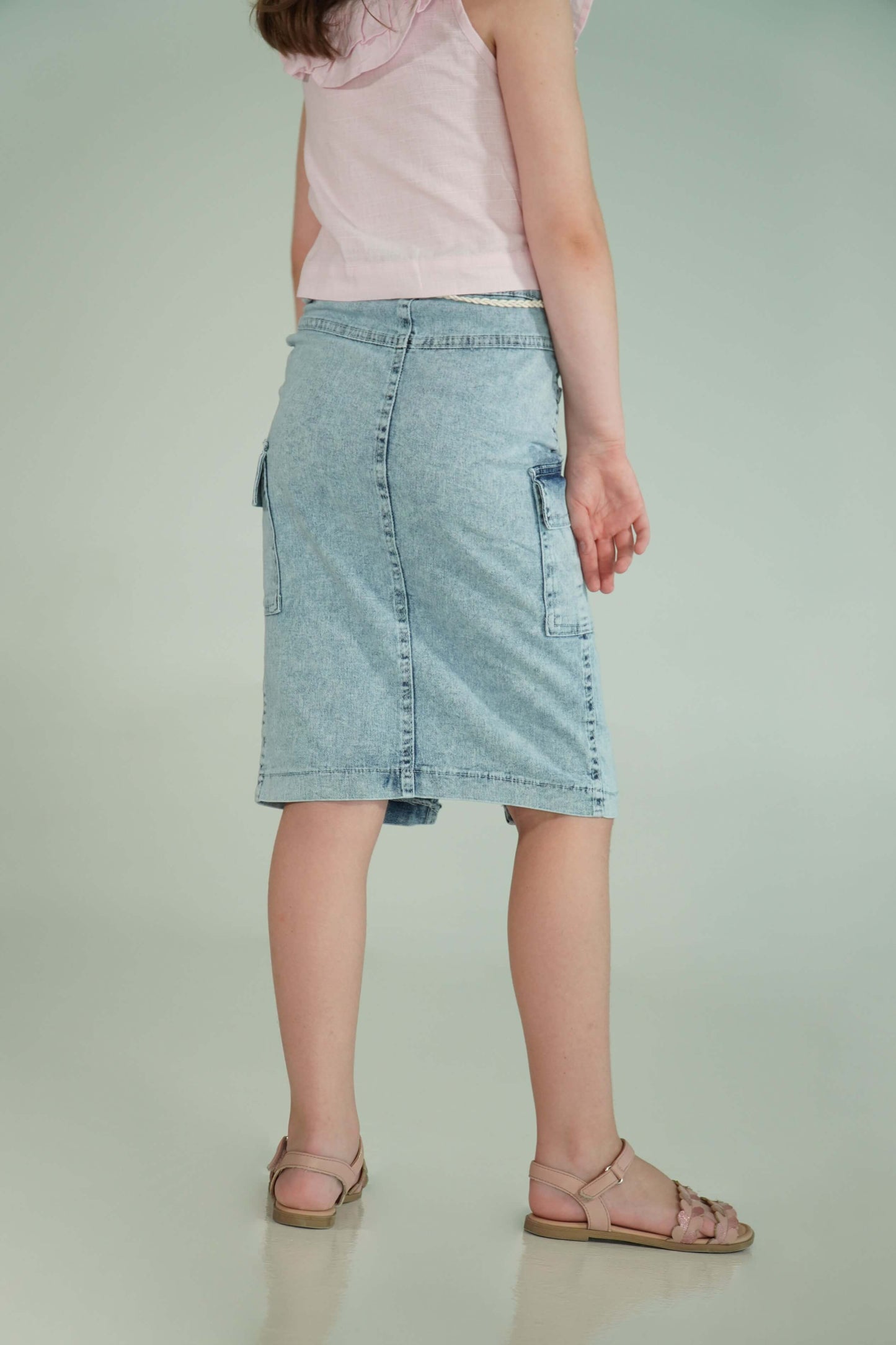 Freedom Denim Skirt