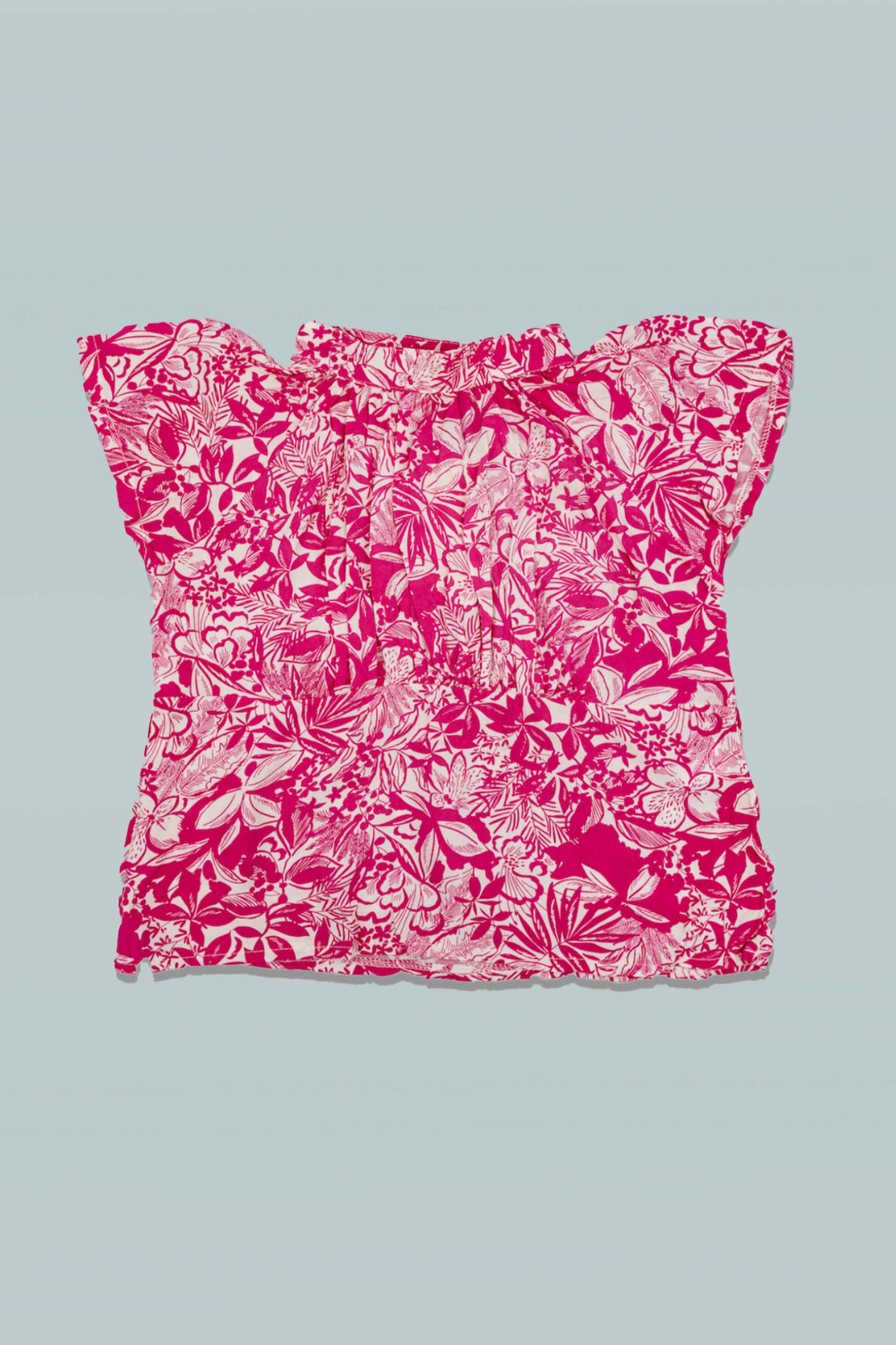 Joyful Floral Sleeveless Top