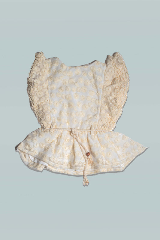 Matilda Patterned Lace Blouse