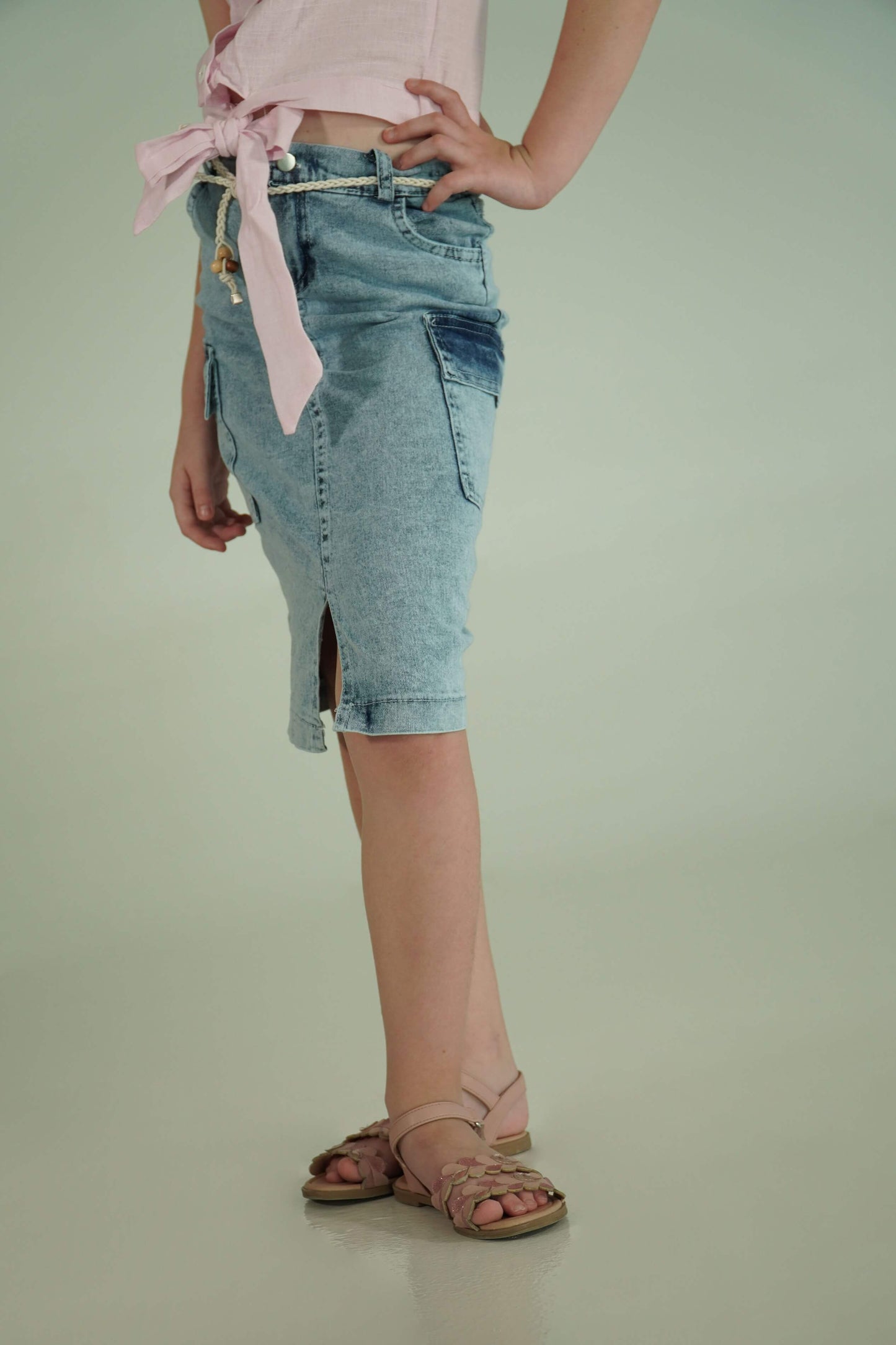 Freedom Denim Skirt