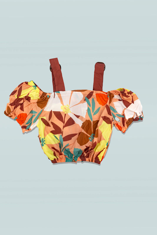 Brilliant Brown Shoulder Blousers